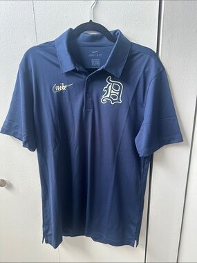 Nike Dri Fit Detroit Tigers Polo